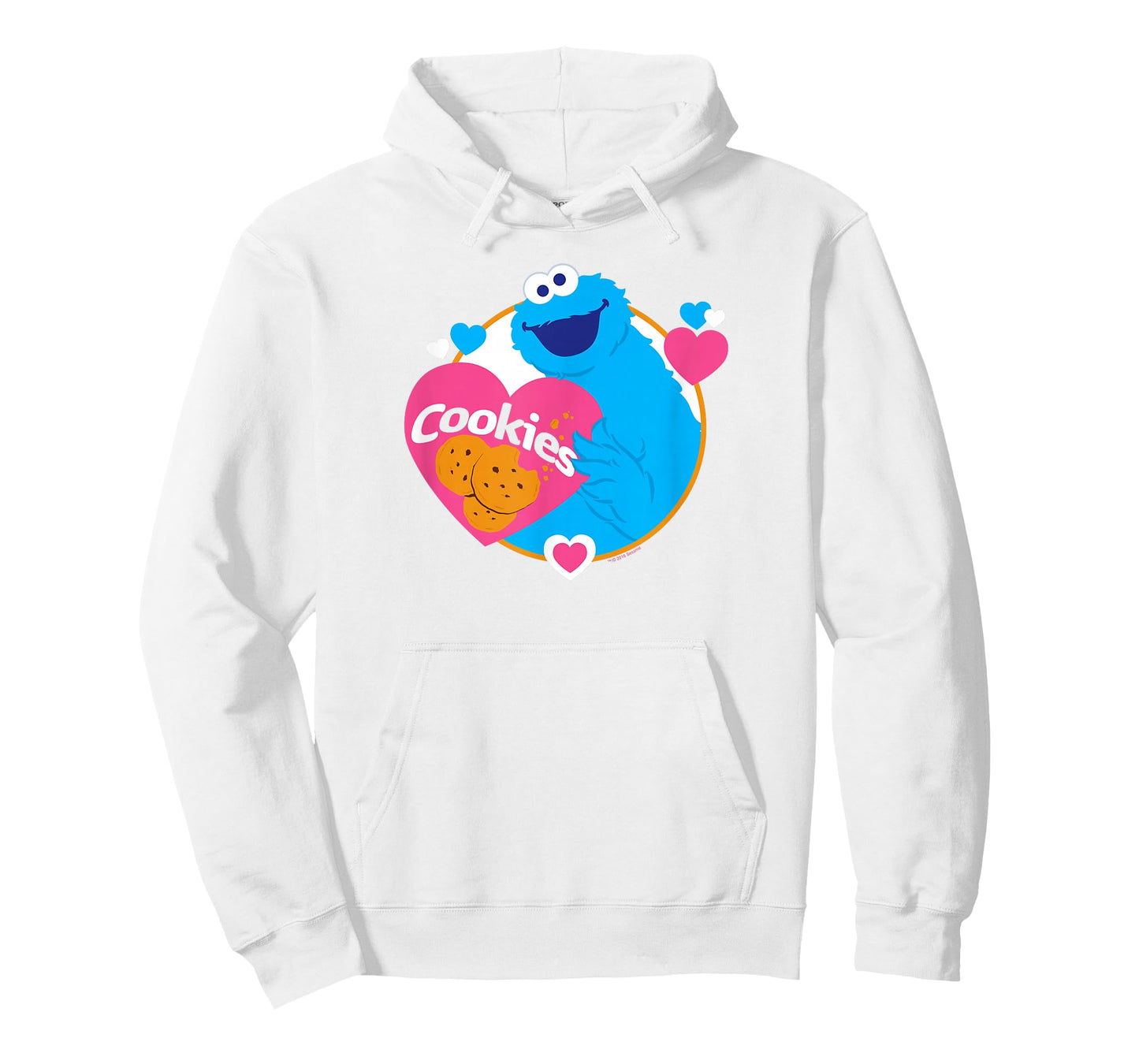 Sesame Street Cookie Monster Love Cookies T-Shirt