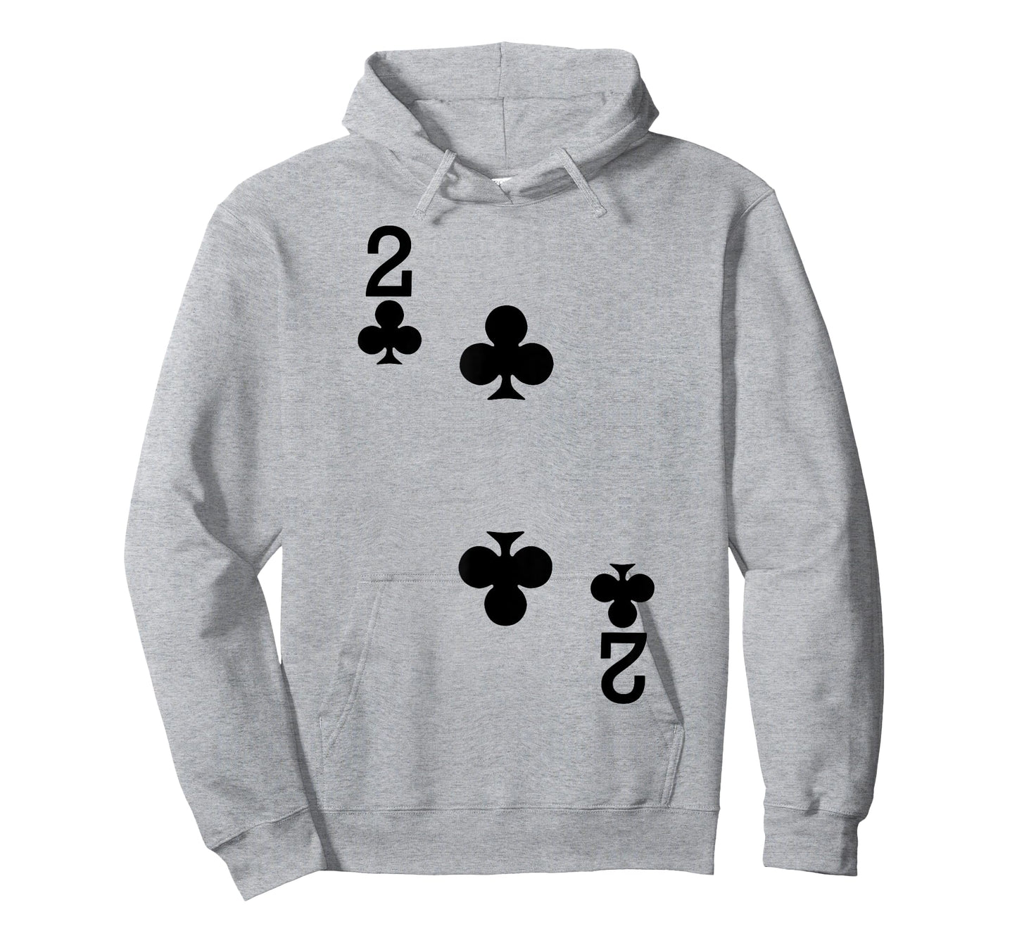 2 of Clubs - Playing Card Halloween Costume T-Shirt