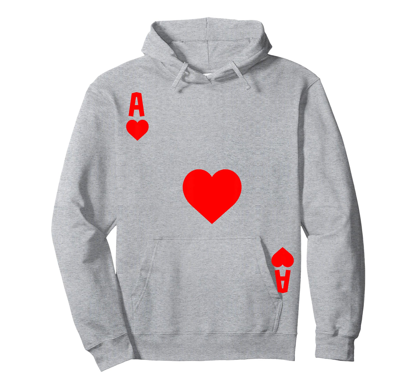 Ace of Hearts Cards Deck Halloween Costume T-Shirt