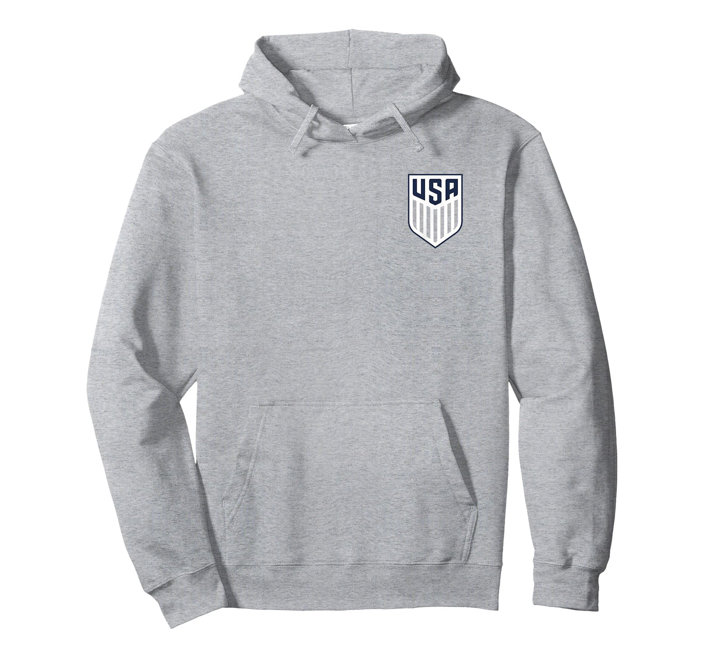 USA Soccer Front/Back Crest Red USMNT Officially Licensed T-Shirt