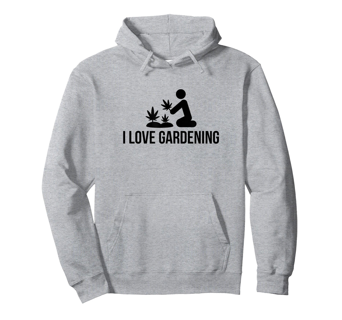 I Love Gardening Cannabis Graphic T Shirt Grow Marijuana T-Shirt