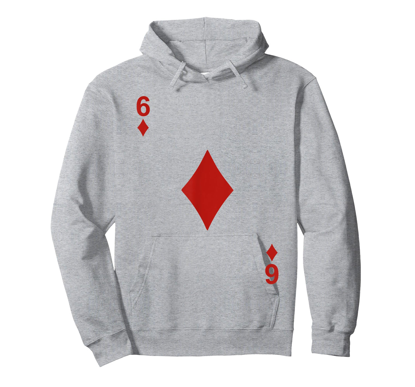 Six of Diamonds 6 Blackjack Playing Cards Tshirt
