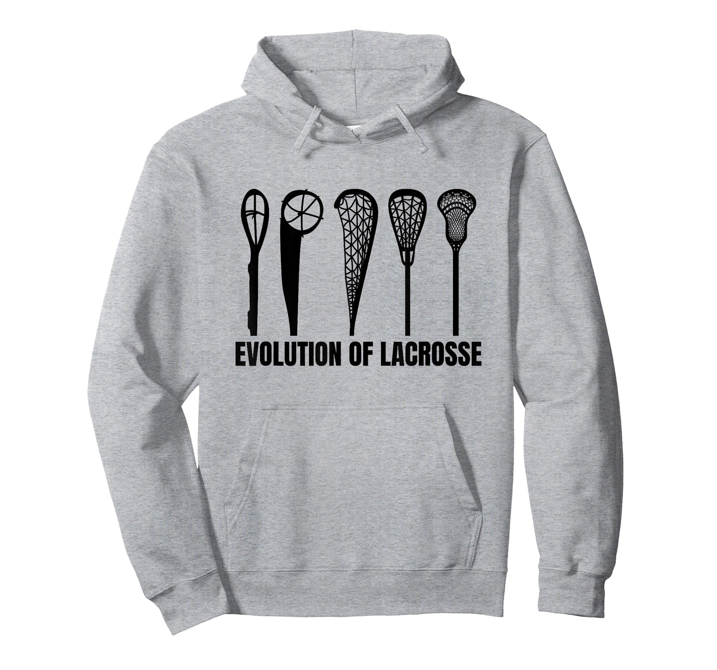 Evolution Of Lacrosse Sticks Lacrosse Lover Intercrosse T-Shirt