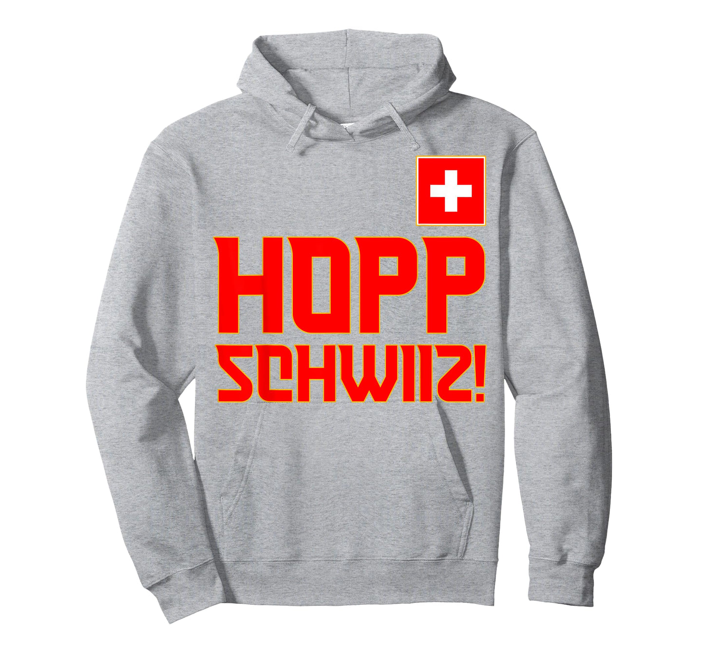 Hopp Schwiiz! Switzerland, Suisse, Schweiz, Sui, Swiss Flag T-Shirt