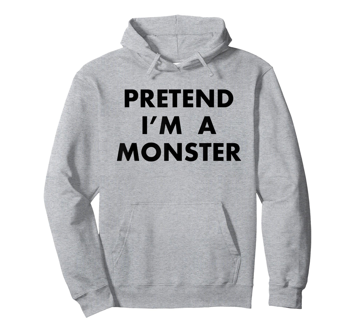 Funny Pretend I'm A Monster Lazy Halloween Costume Gift T-Shirt