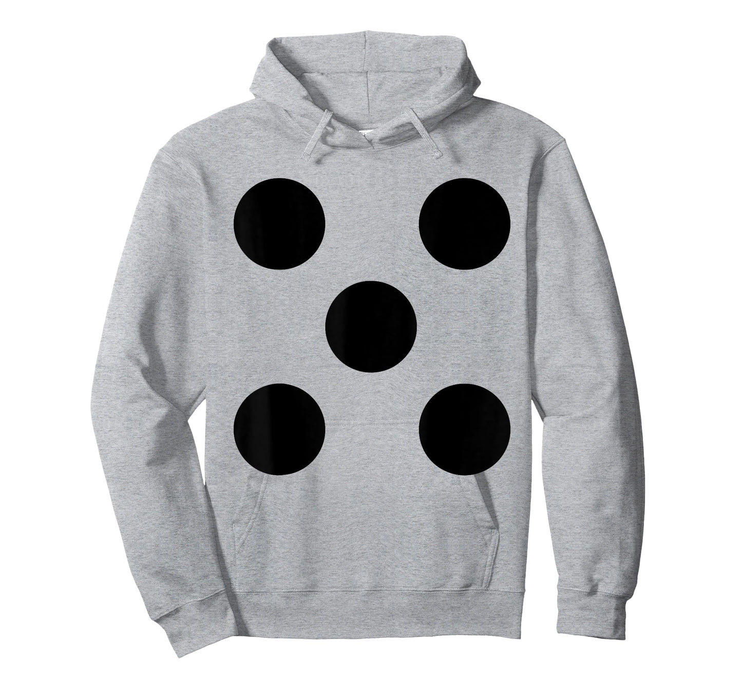 Human Dice Number 5 Group Matching Halloween Costume Family T-Shirt