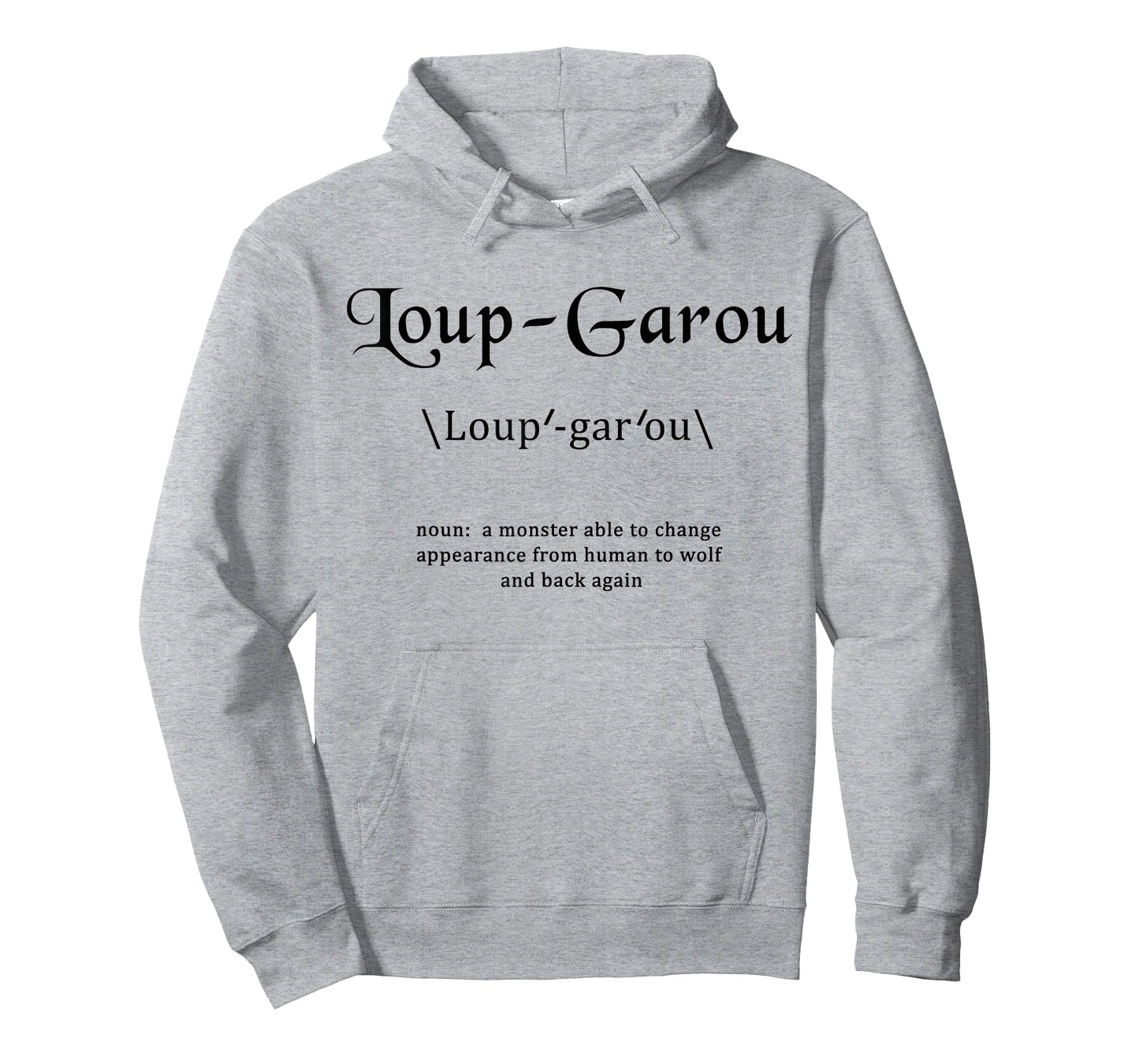 Loup-Garou Tshirt Definition of Loup-garou T-Shirt