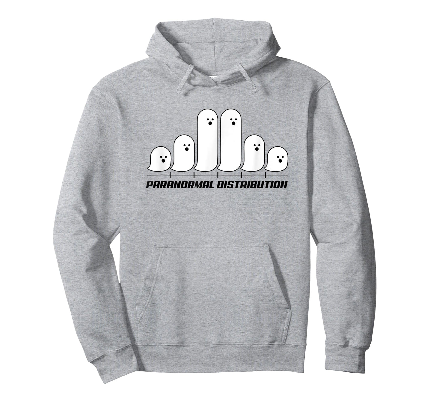Funny Halloween Math Paranormal Distribution Ghost Curve T-Shirt