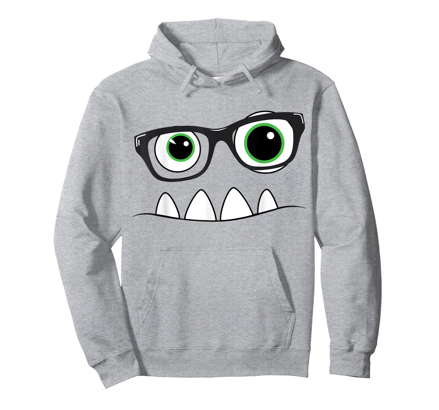 Monster Face Nerd Halloween Costume T Shirt Funny Kids Gifts