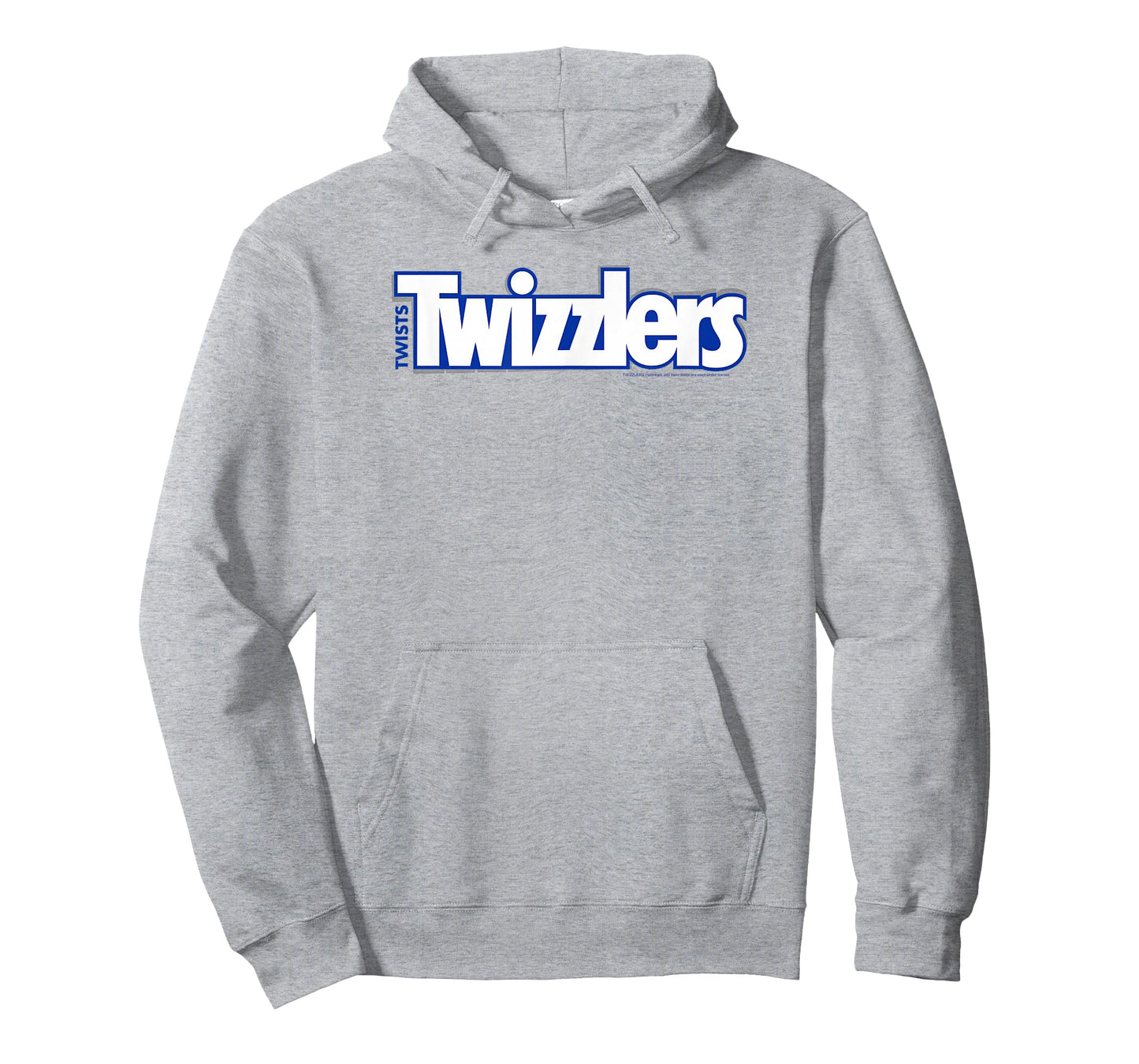 Twizzlers Twists Classic White & Blue Logo Distressed T-Shirt