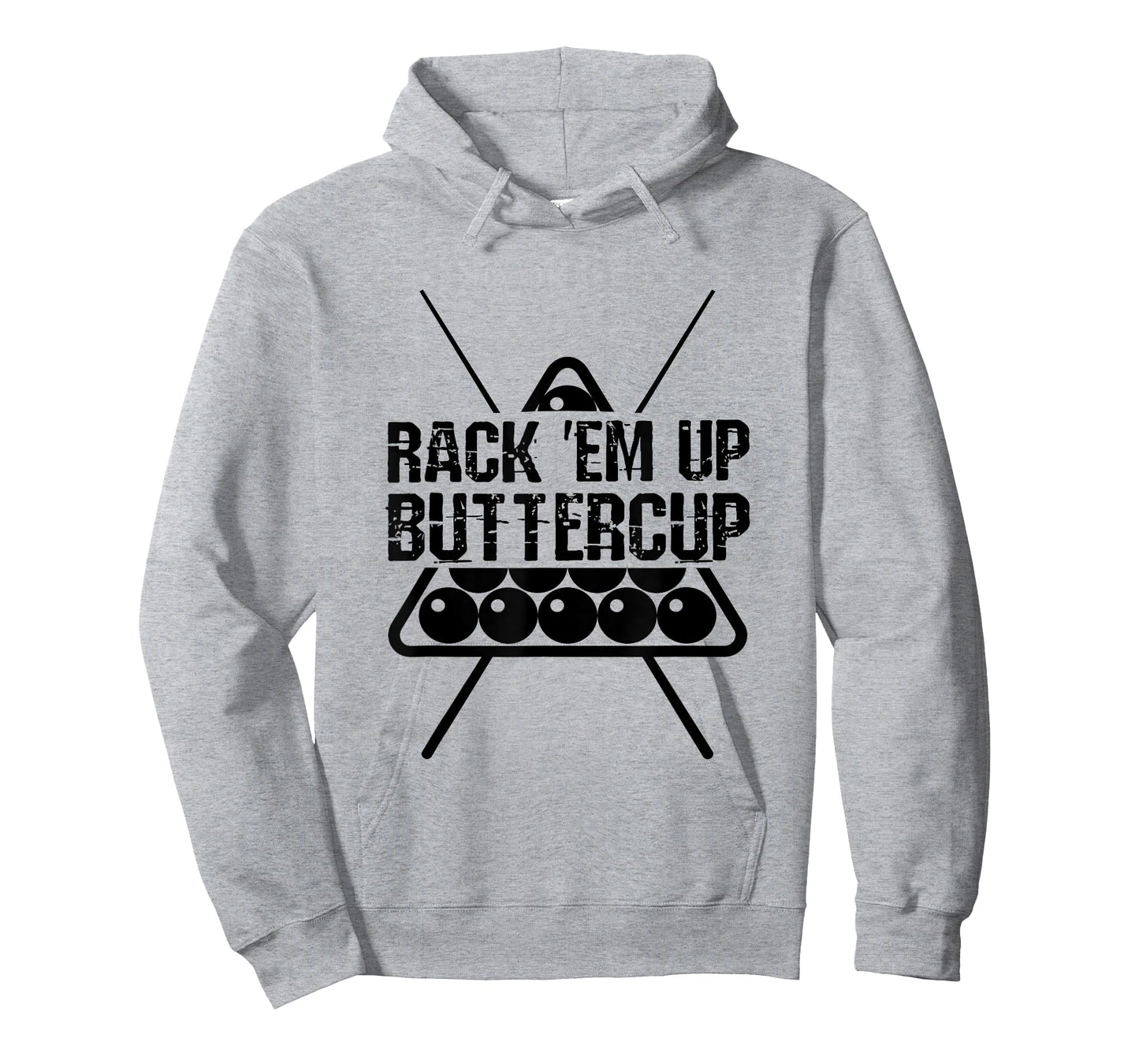 Pool Billards - Rack Em Up Buttercup T-Shirt