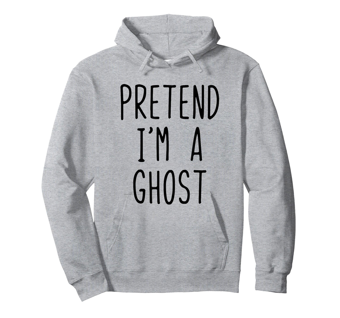 Pretend I'm A Ghost Costume Halloween Funny Lazy Adult Kids T-Shirt