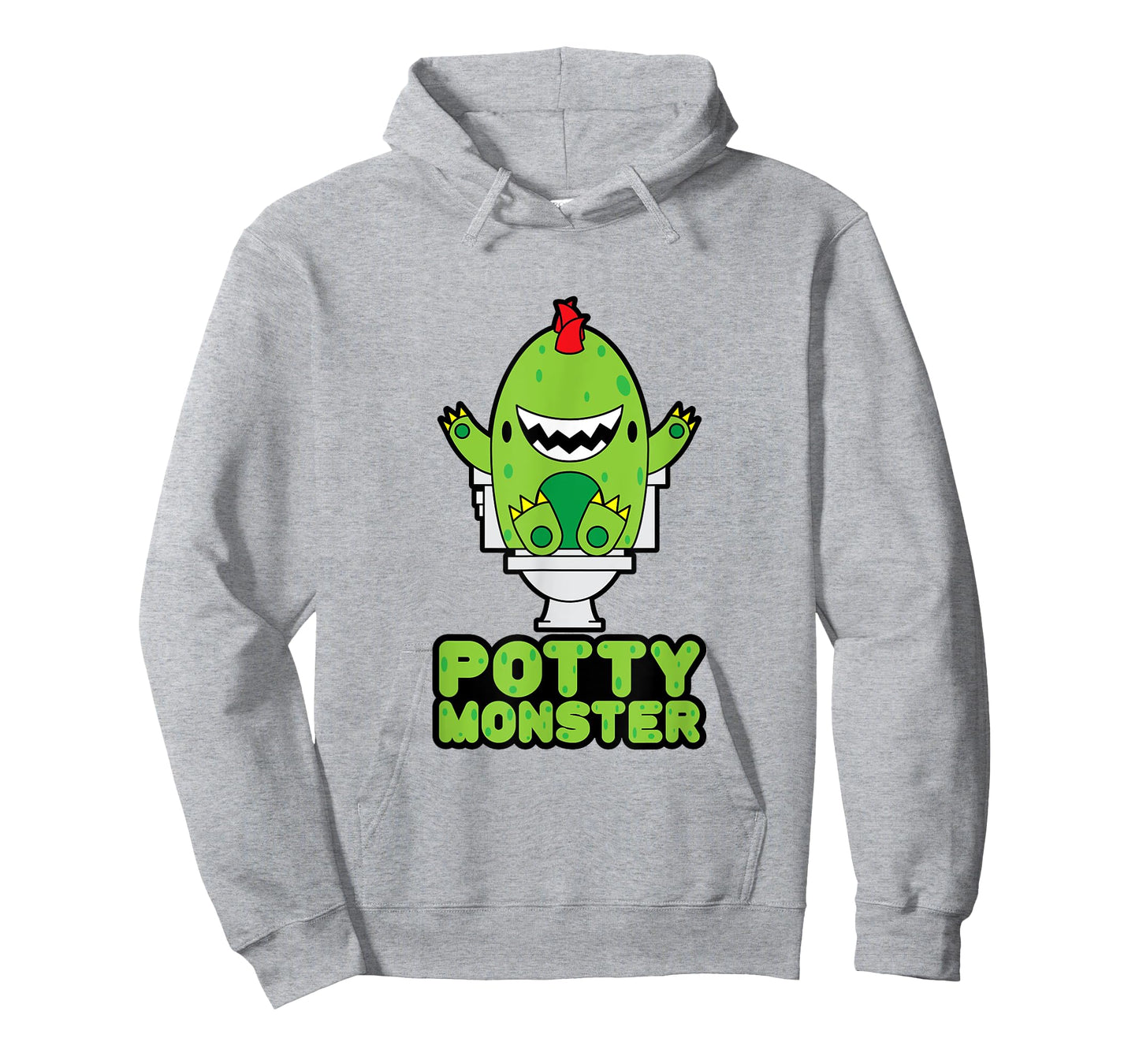 Potty Training Shirt For Boys Cute Toddler Potty Monsters T-Shirt