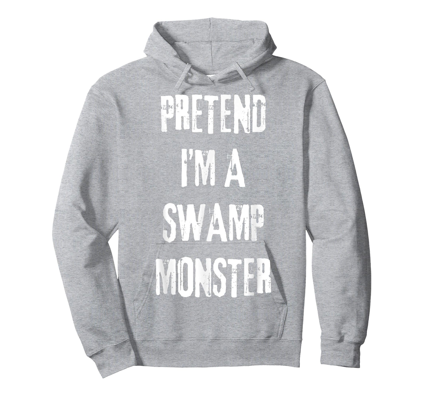 Pretend Im Swamp Monster Halloween Last Minute Costume Party T-Shirt
