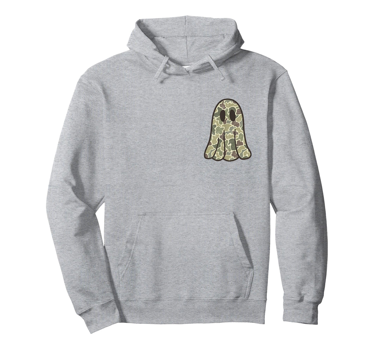 Camo Halloween Ghost Boo Pocket Shirt Costume for Boy Kids T-Shirt