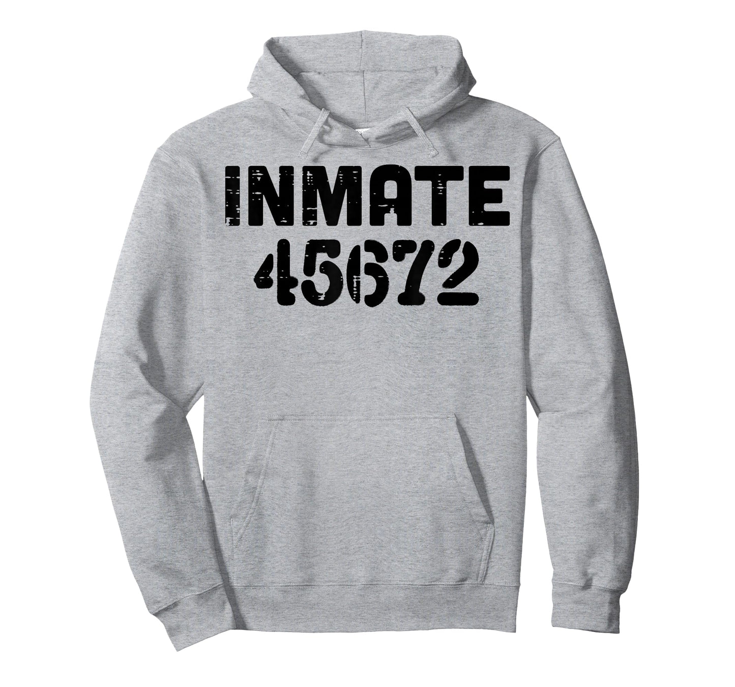 Jail Inmate 45672 Funny Prisoner Halloween Prison Men Women T-Shirt