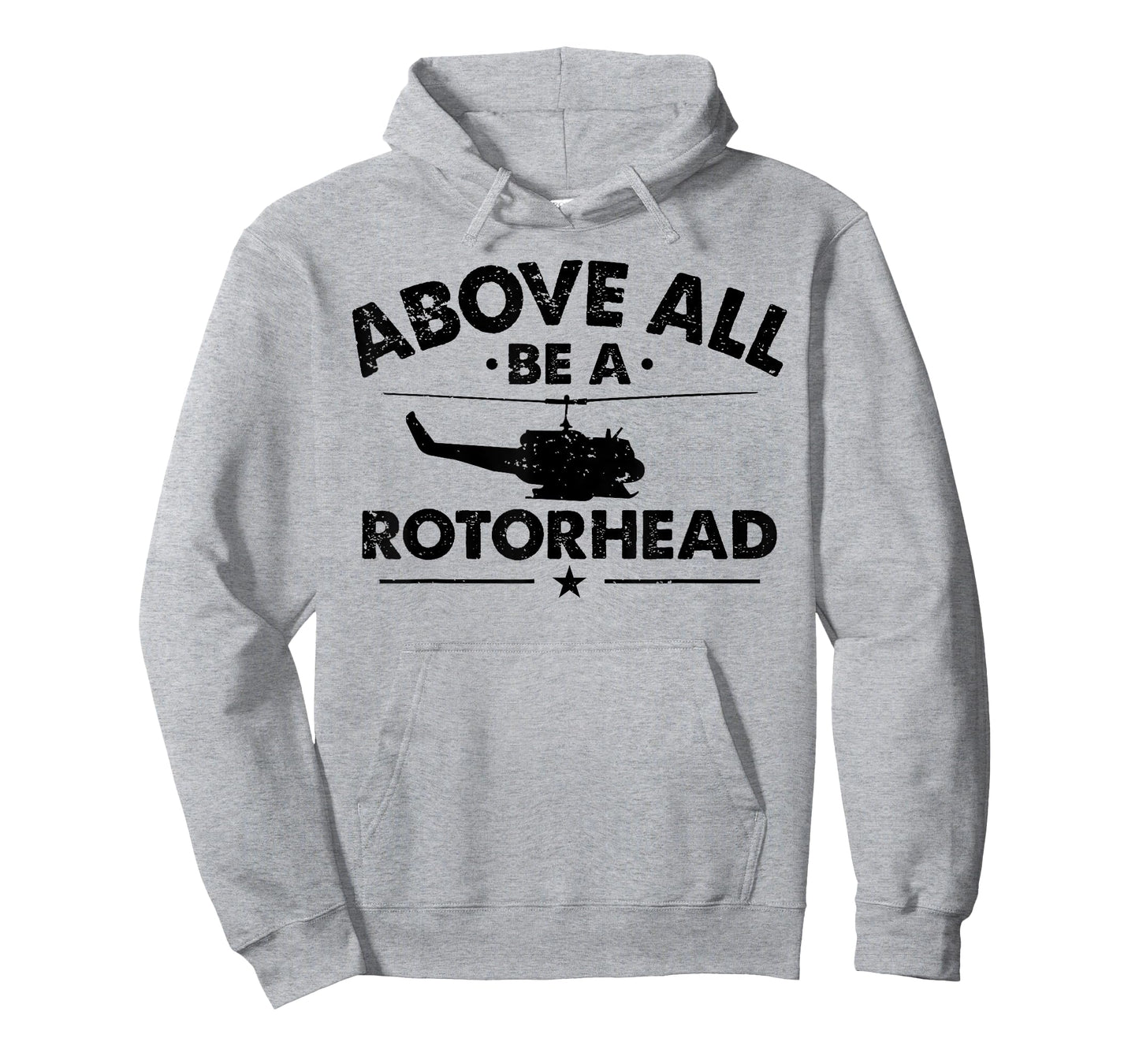 Above Be A Rotorhead - Aviation Fan Mechanic Helicopter T-Shirt