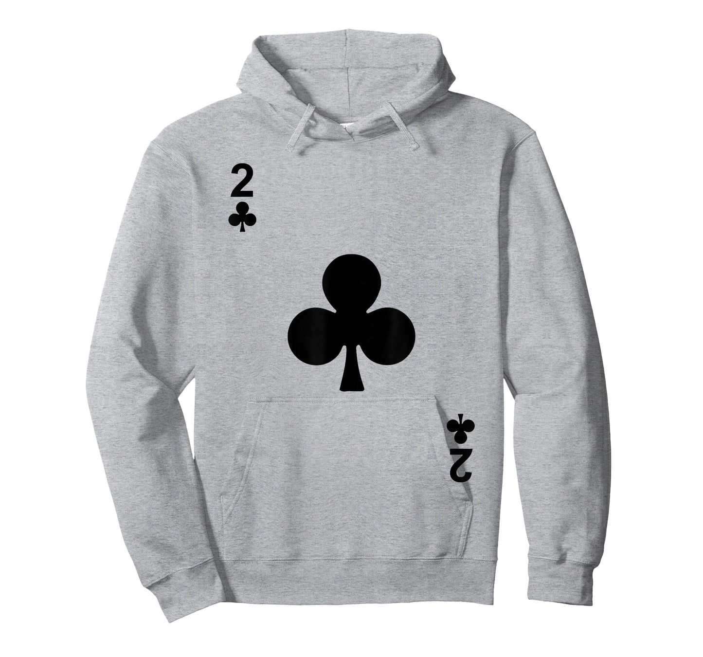 Two of Clubs 2 Blackjack Playing Cards Tshirt T-Shirt