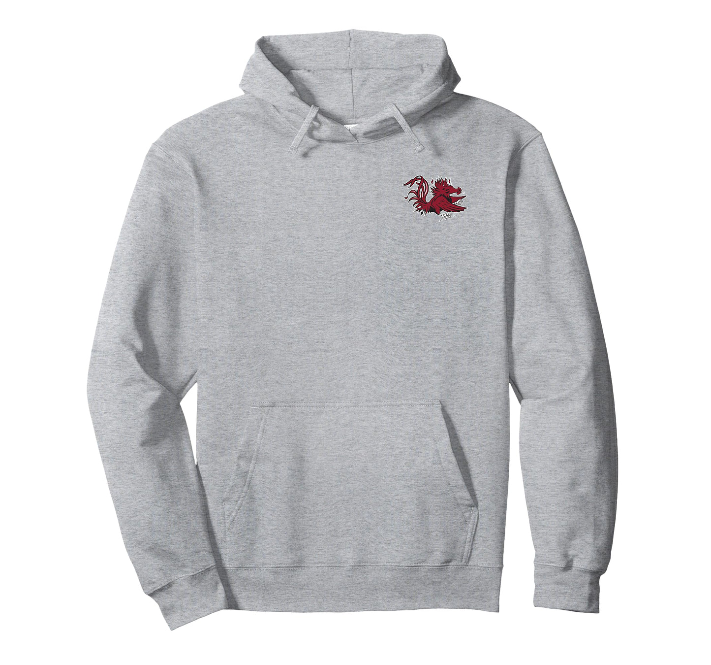 South Carolina Gamecocks Icon Front/Back Heather Gray T-Shirt