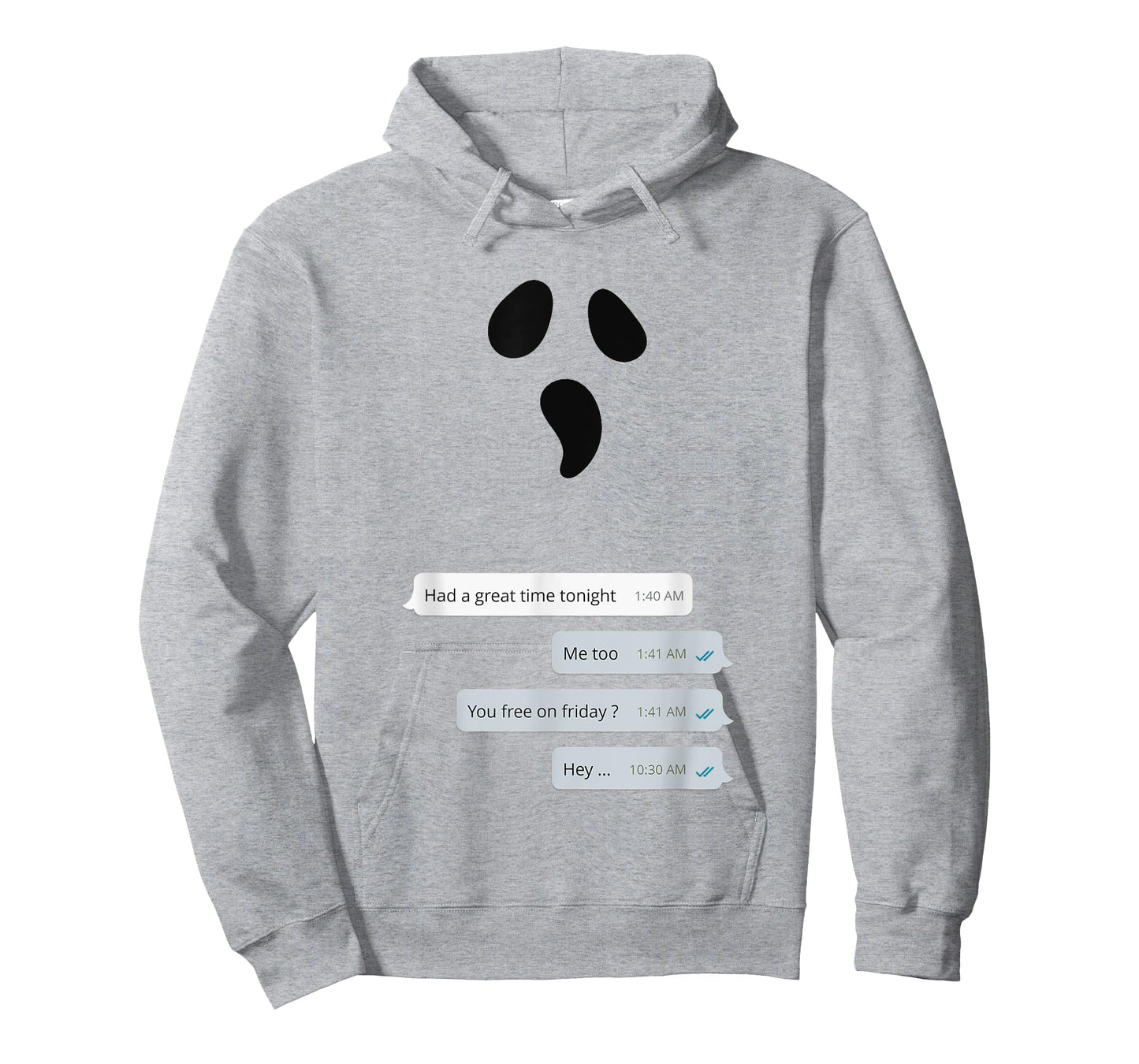 Online texting Chat ghosting funny Halloween ghost meme T-Shirt