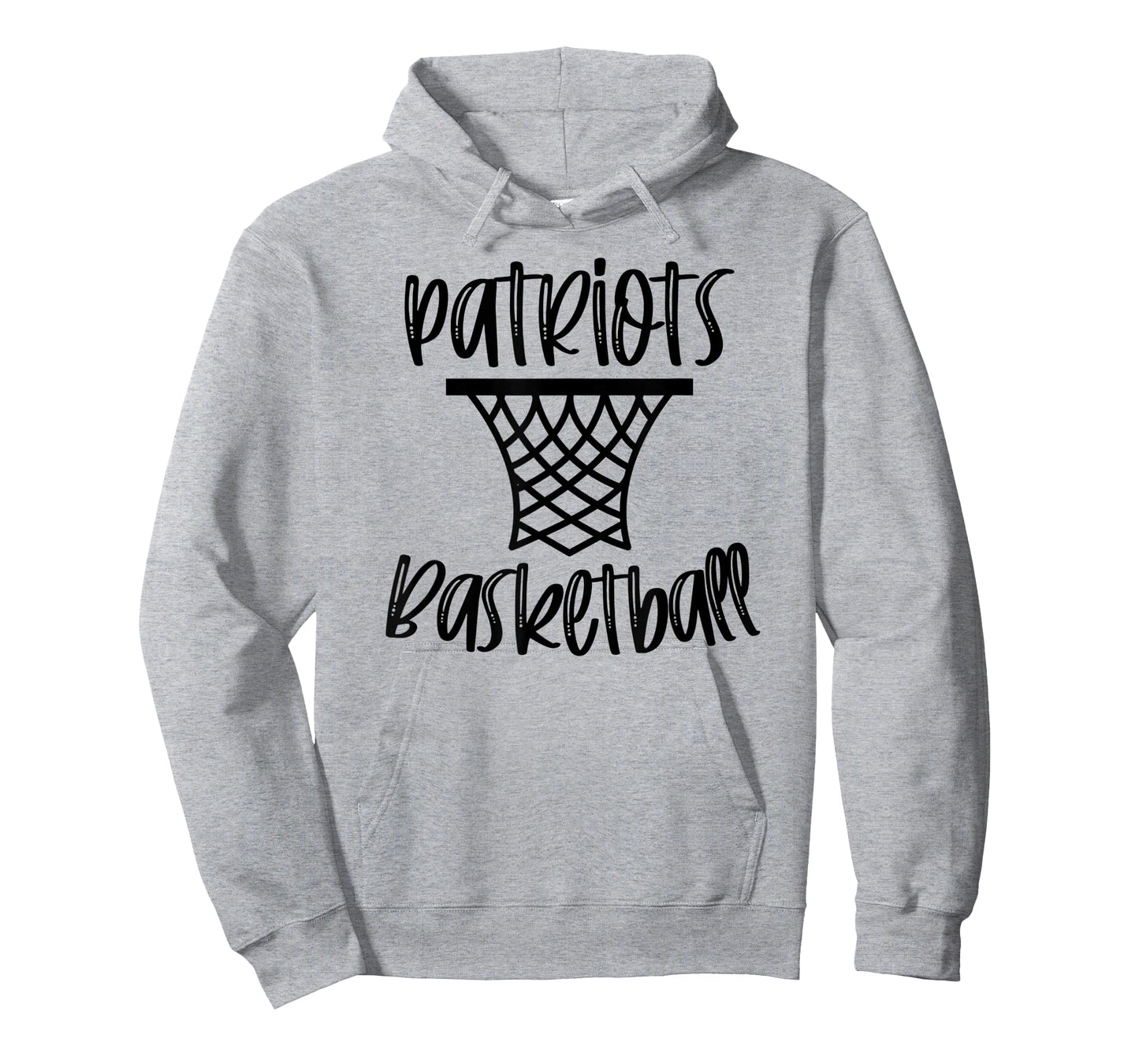 Patriots Basketball Team Mascot School Spirit Game Night T-Shirt