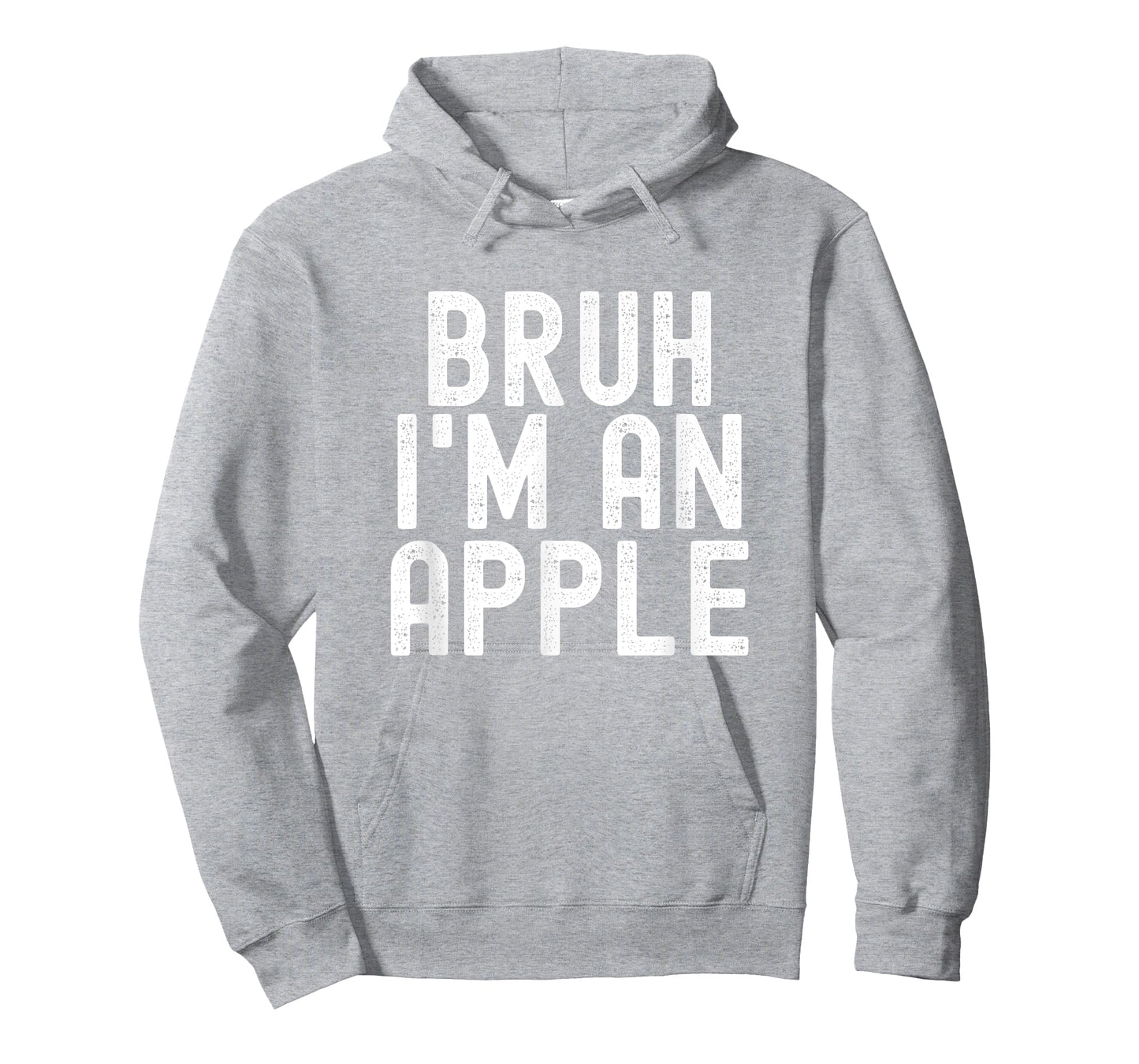 Bruh I'm An Apple Funny Halloween Costume Men Women Boy Girl T-Shirt