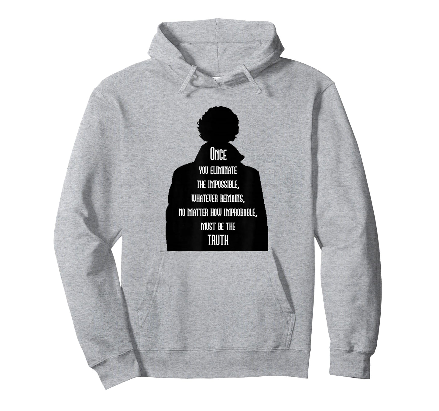 Sherlock Holmes Quotes 221B Baker St. British Detective T-Shirt
