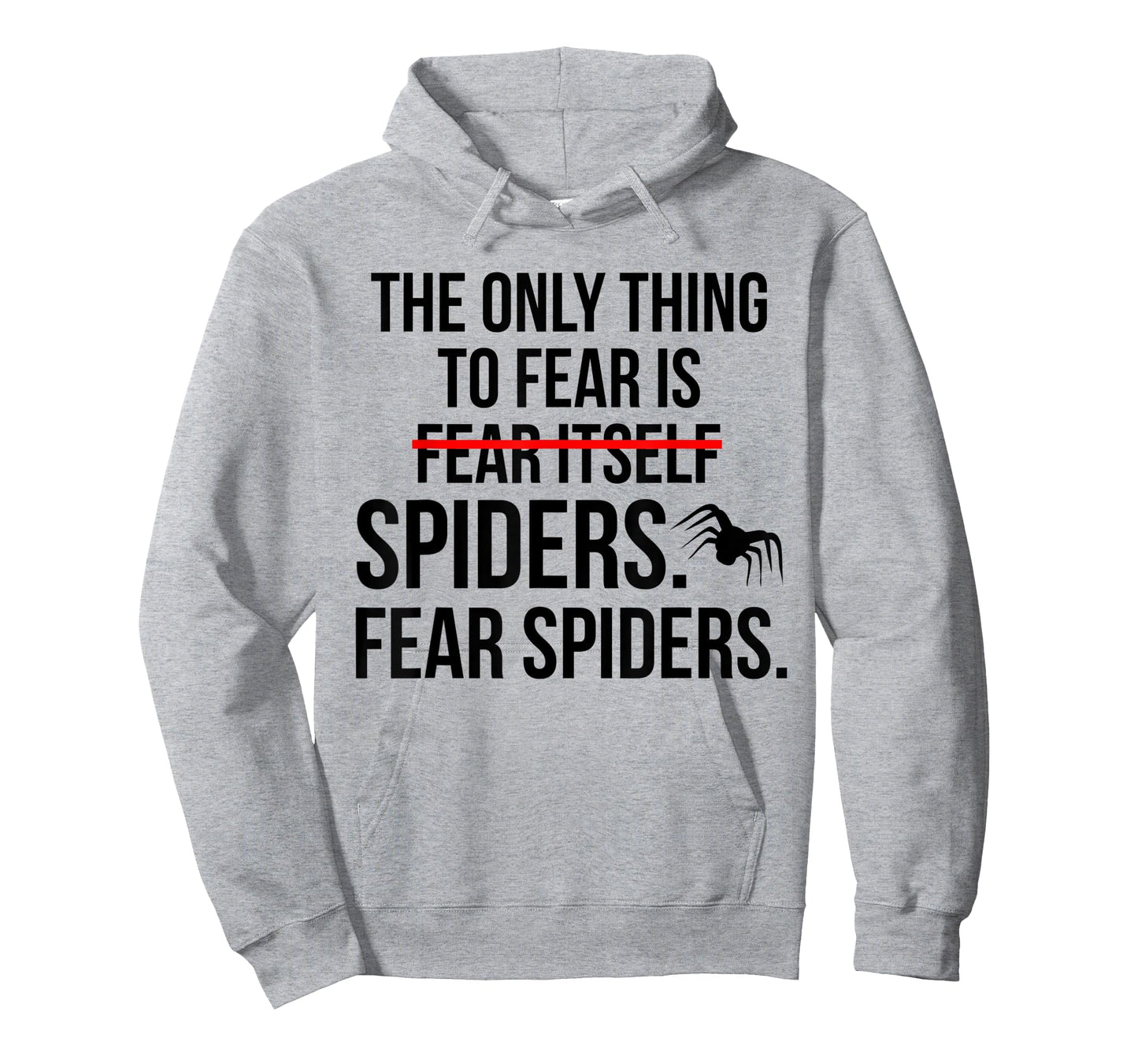 Funny Fear Spiders Halloween Costume T-Shirt