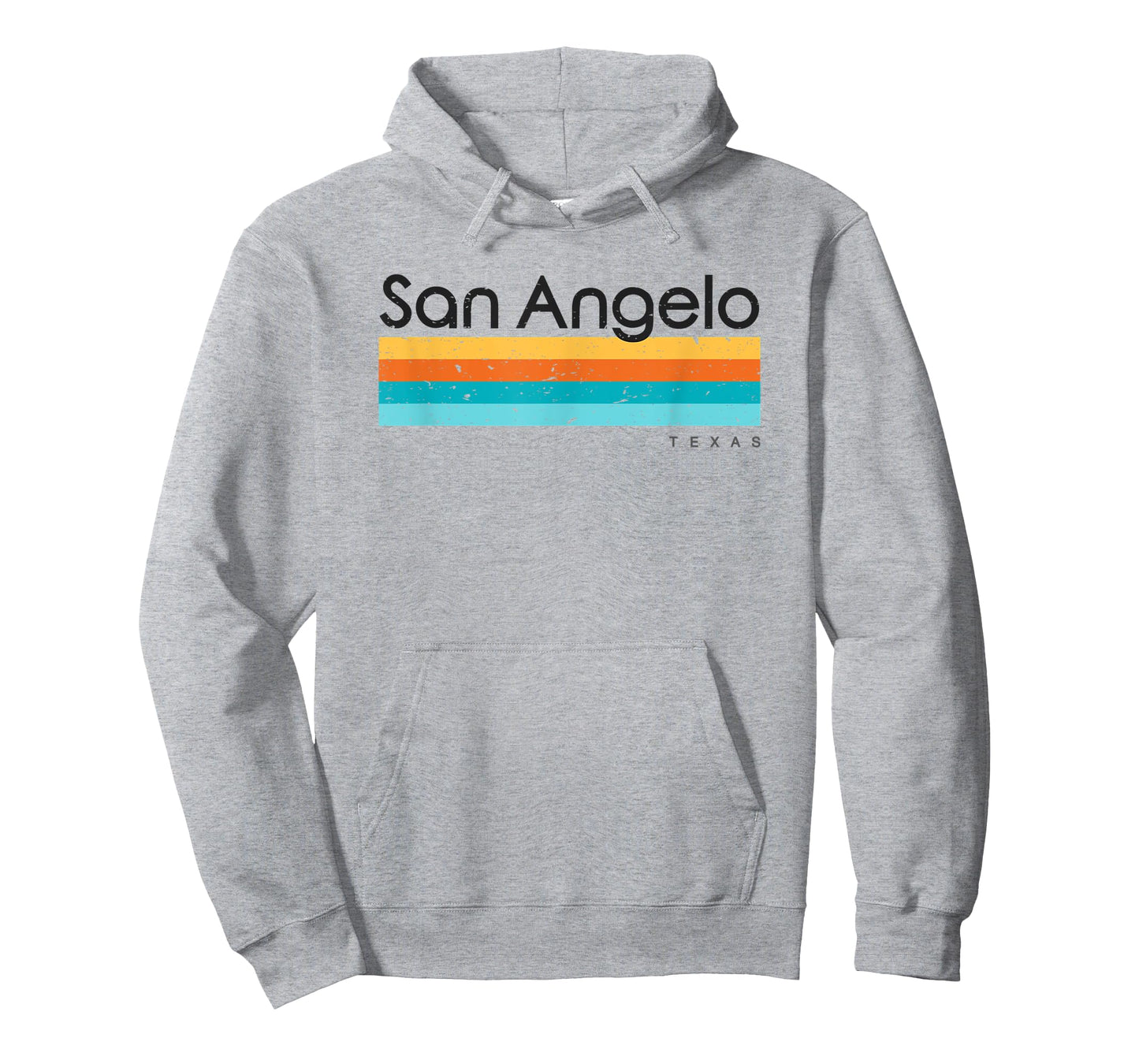 Vintage San Angelo TX Texas USA Retro Design T-Shirt