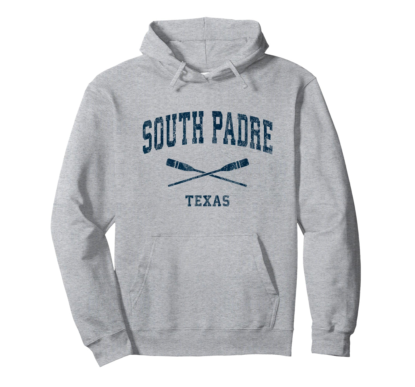 South Padre Island Texas Vintage Nautical Paddles Sports Oar T-Shirt