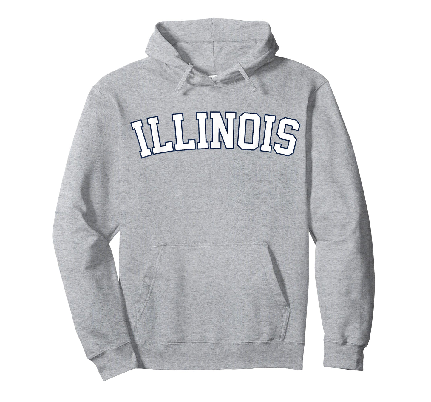 Retro Illinois Tee Vintage Illinois Orange Blue Classic Look T-Shirt