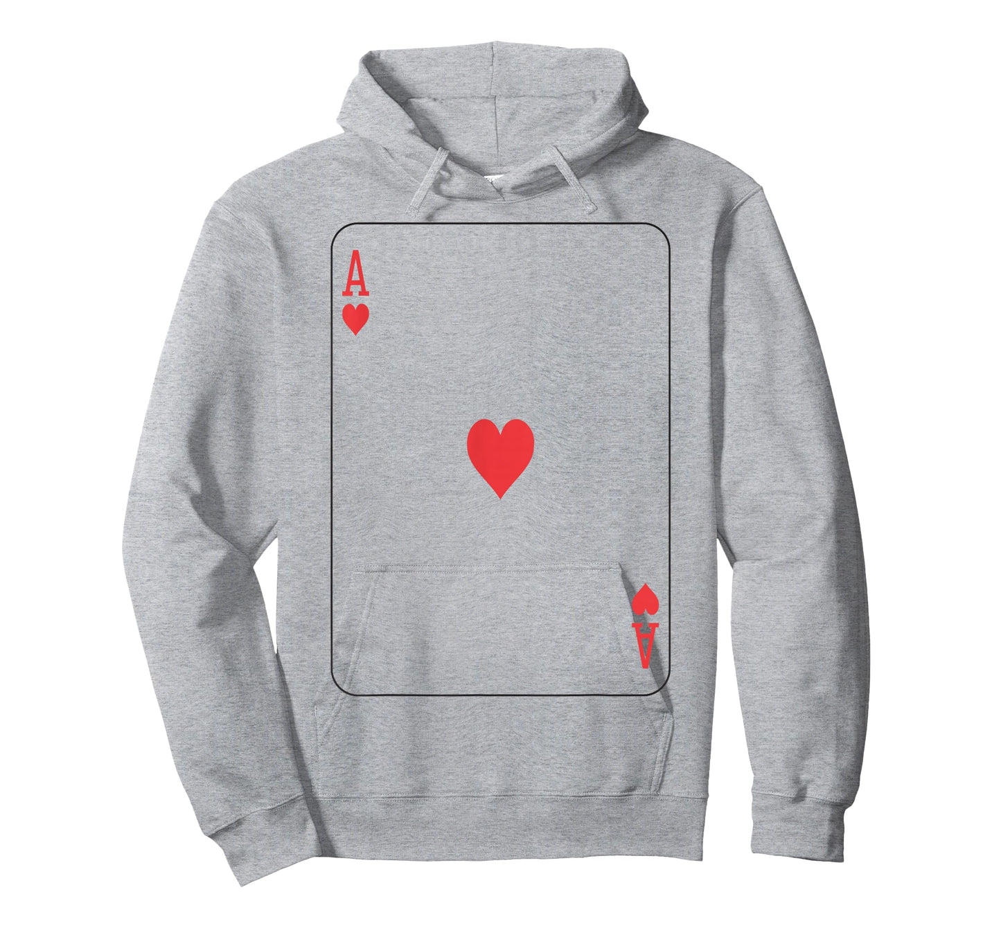 Ace of Hearts | Deck of Cards Front and Back Group Costume T-Shirt