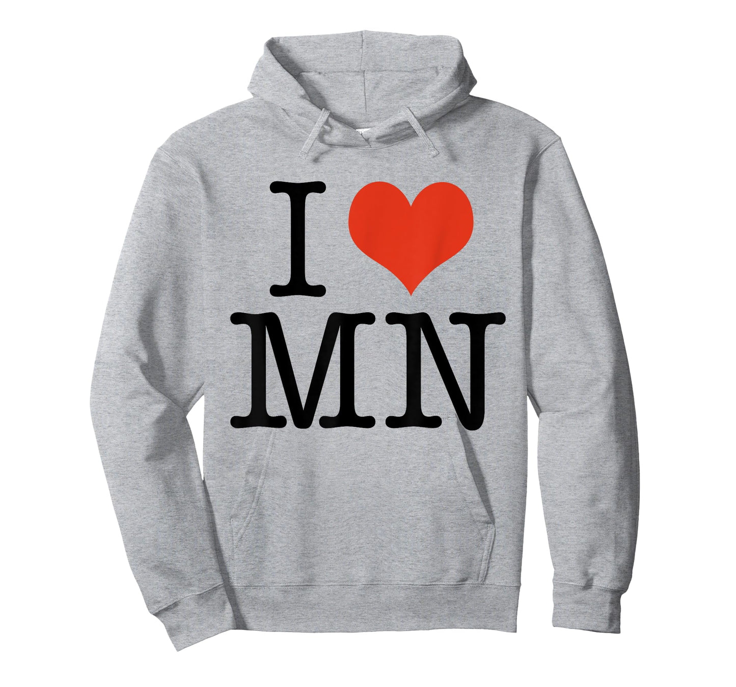 I Love MN Minnesota USA American T-Shirt
