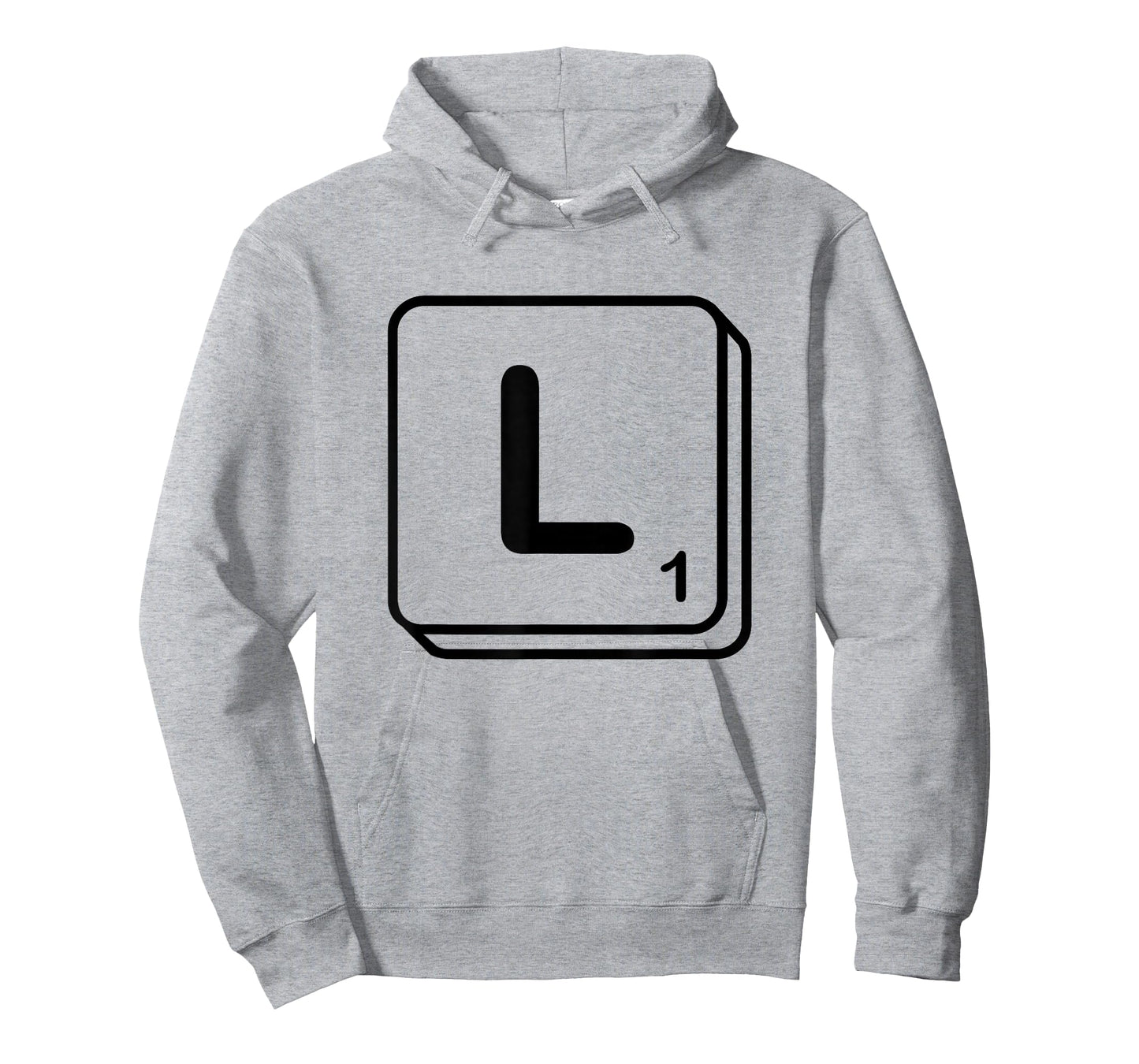 Letter L Word Game Tile T-Shirt
