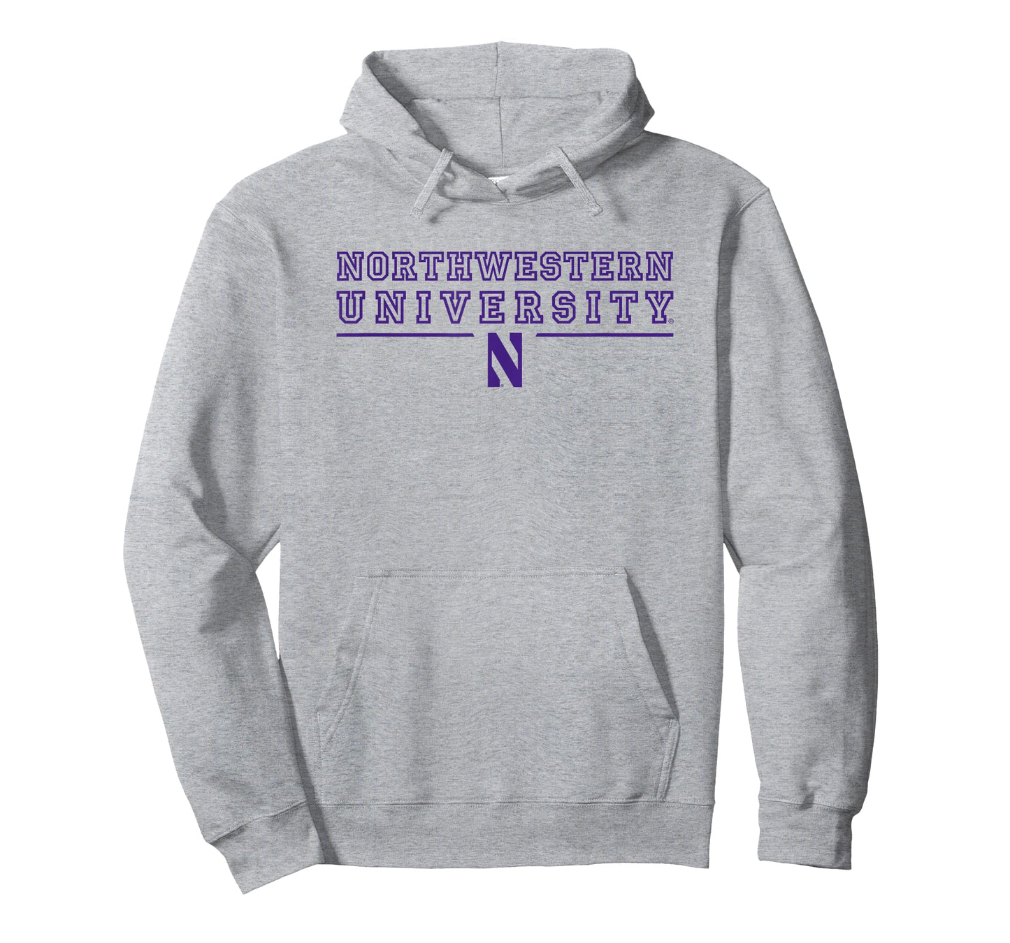 Northwestern University Wildcats Block Line T-Shirt