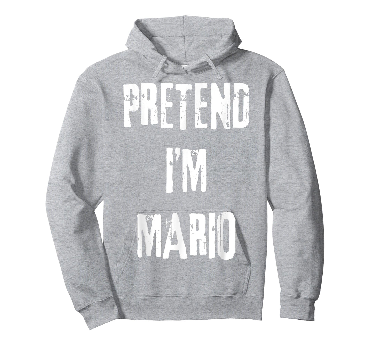 Pretend I'm Mario Videogames Halloween Last Minute Costume T-Shirt