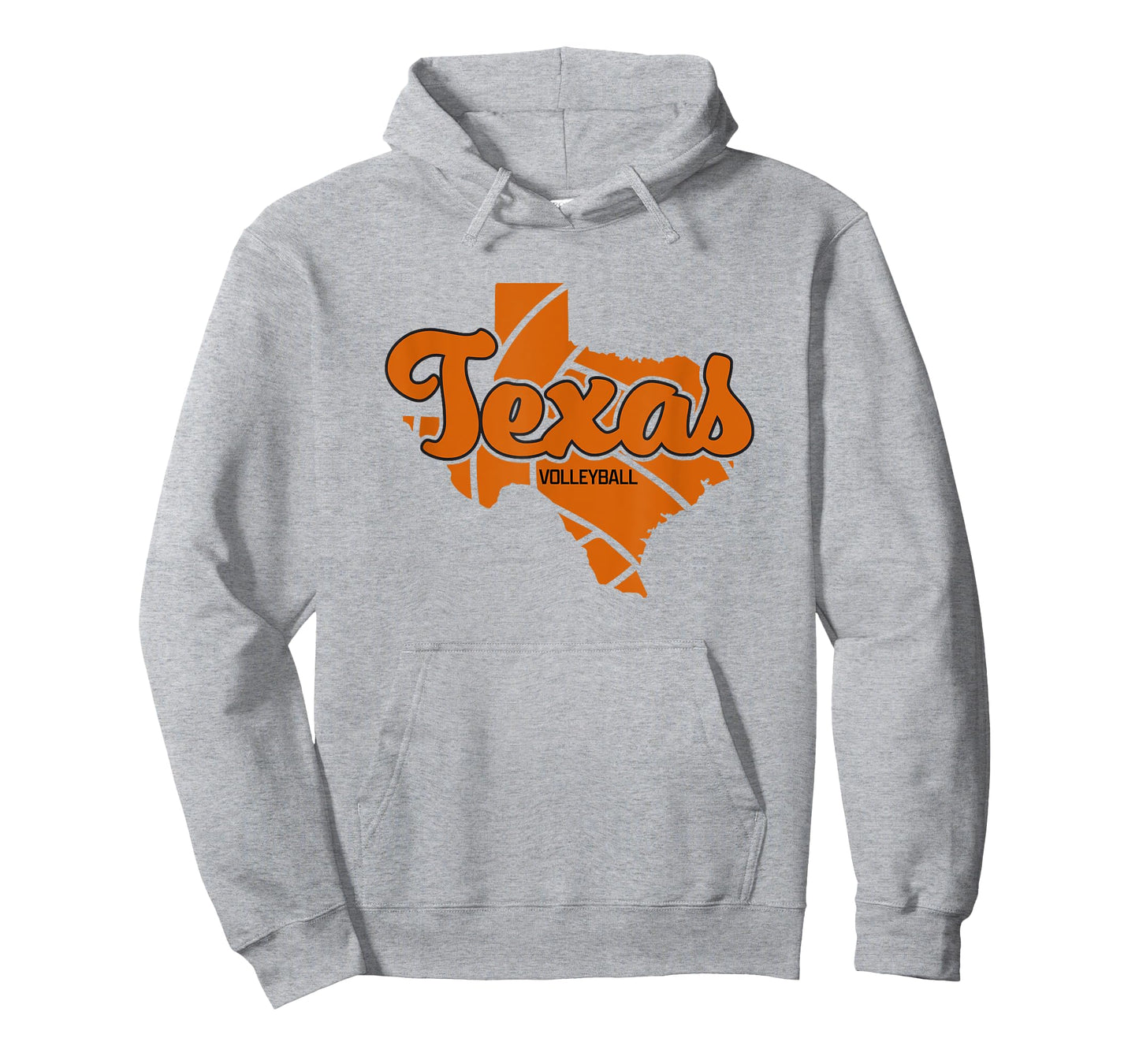 Texas Volleyball Retro Script Vintage Distressed T-Shirt