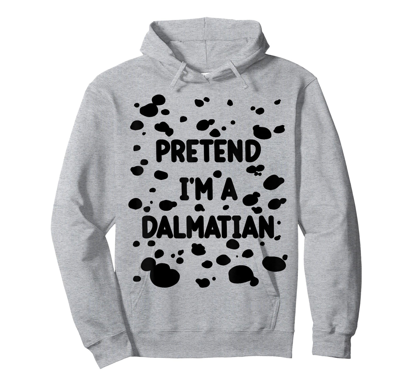 Pretend I'm A Dalmatian Costume Lazy Halloween DIY Costume T-Shirt