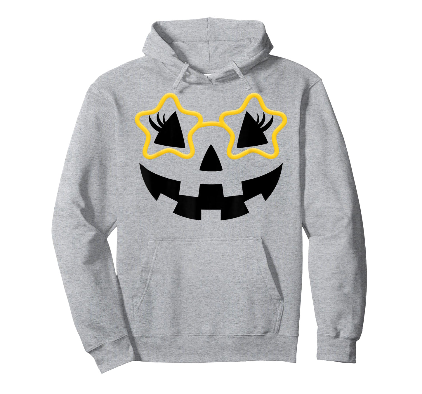 Jack O Lantern Face Pumpkin Halloween Cute Star Glasses Gift T-Shirt