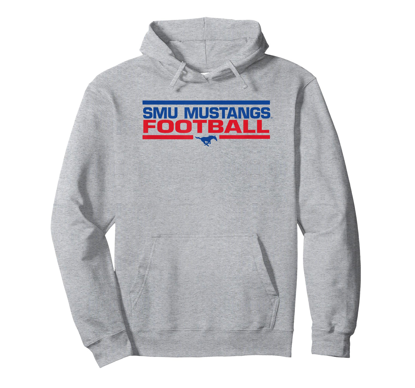 SMU Mustangs Football Tackle White Officially Licensed T-Shirt
