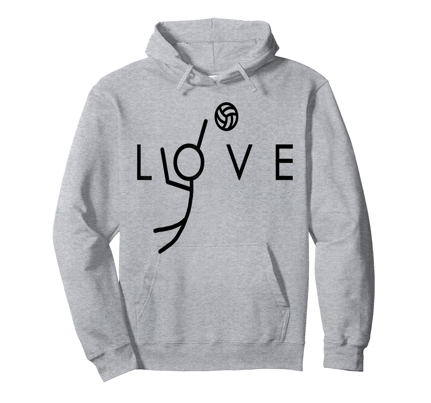Love Volleyball Design - Teen Girls Volleyball T-Shirt