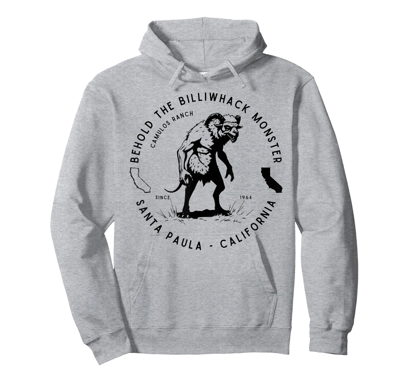 Behold the Billiwhack Monster Santa Paula CA Famous Cryptid T-Shirt