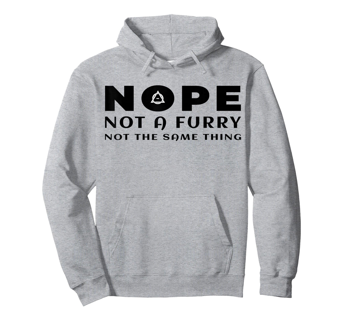 Nope Not A Furry Not The Same Thing Alter Therian Otherkin T-Shirt