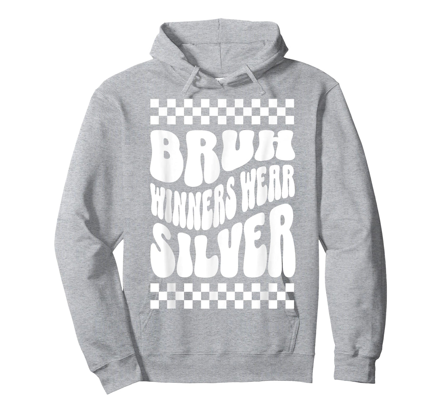 Bruh Winners Wear Silver Game Competition Silver Team Color T-Shirt