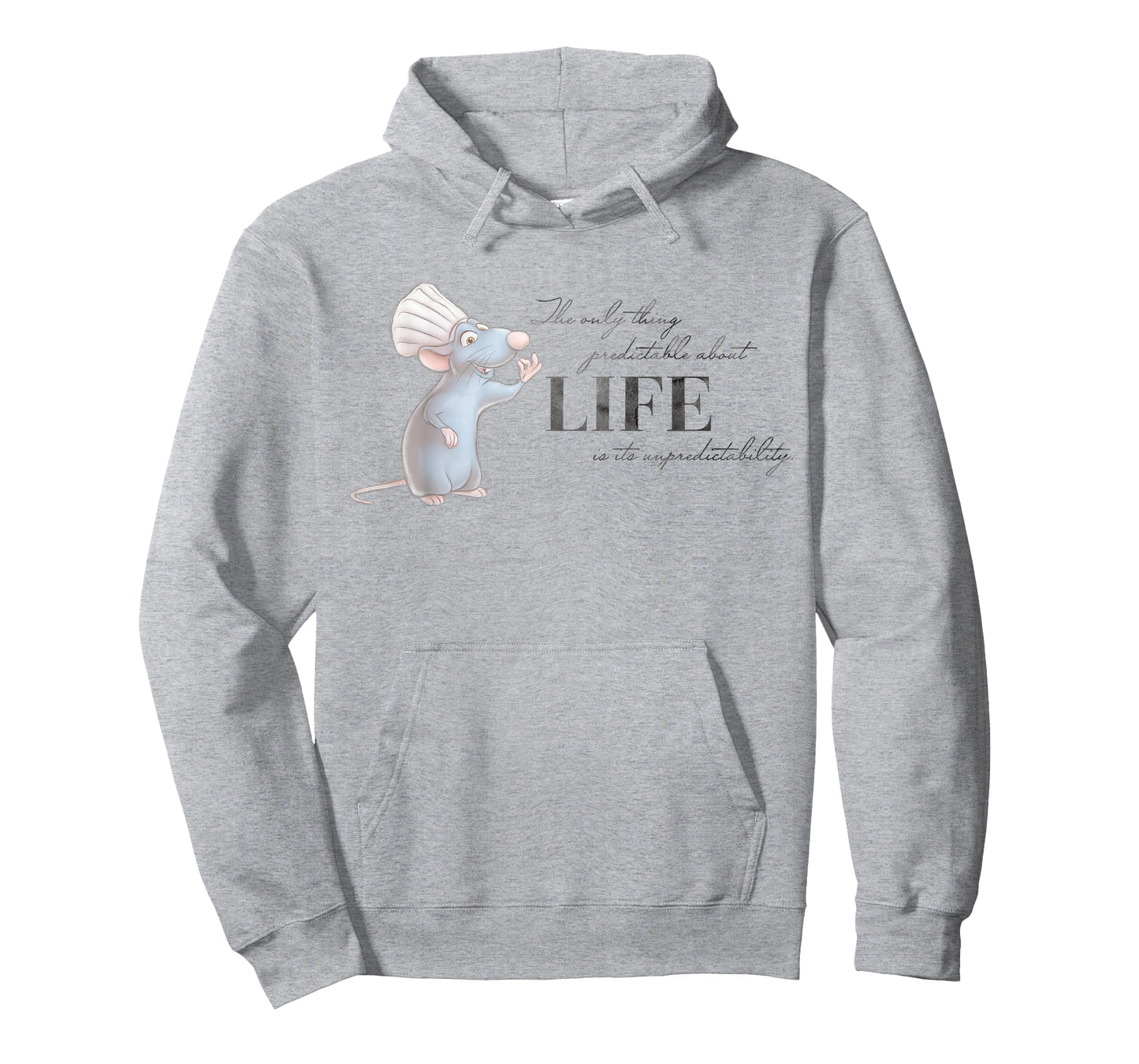 Disney 100 and Pixar's Ratatouille Remy Unpredictable Life T-Shirt Small