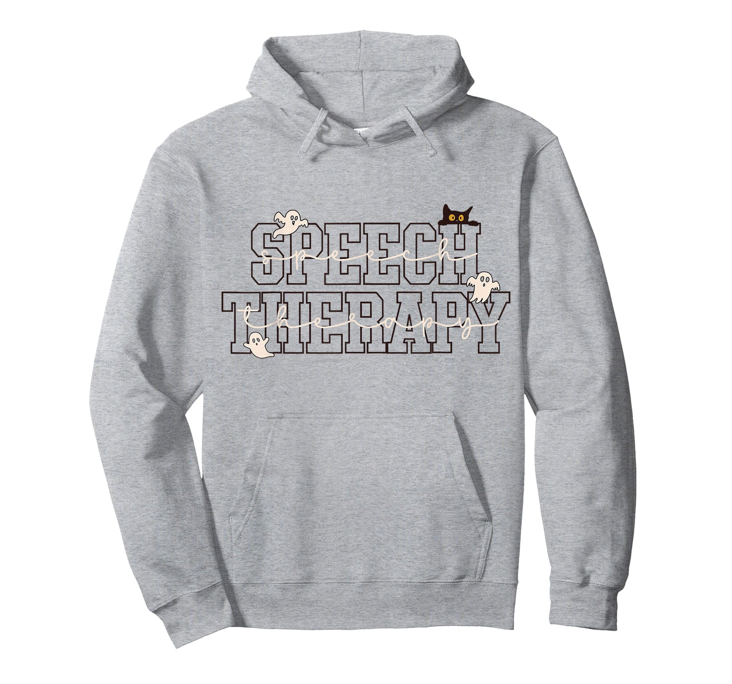 Speech Therapy SLP Ghost Speech Therapy Halloween T-Shirt