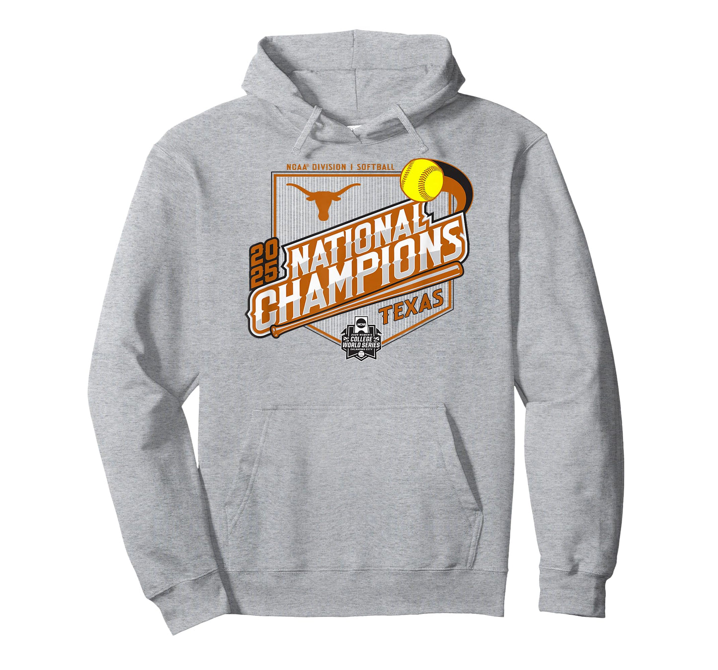 Texas Longhorns Softball National Champs 2025 WCWS Winner T-Shirt