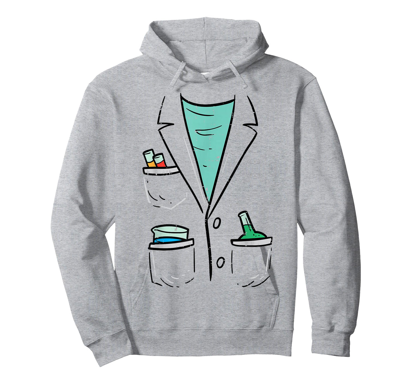 Mad Scientist Chemist Costume Funny Halloween Nerd Geek Boys T-Shirt
