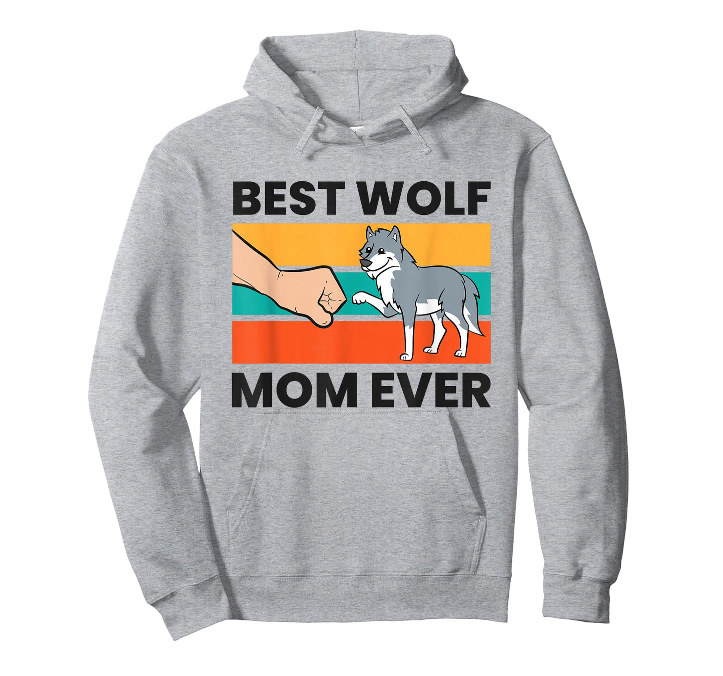 Wolf Mama Best Wolf Mom Ever T-Shirt