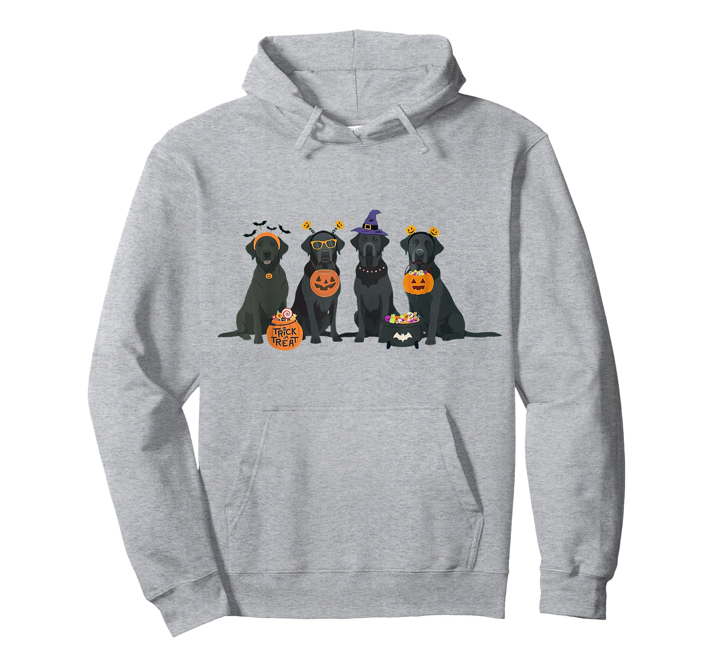 Halloween Black Lab Fall Labrador Retriever Halloween Dog T-Shirt